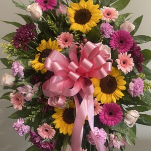 Beautiful Condolences Standing Spray